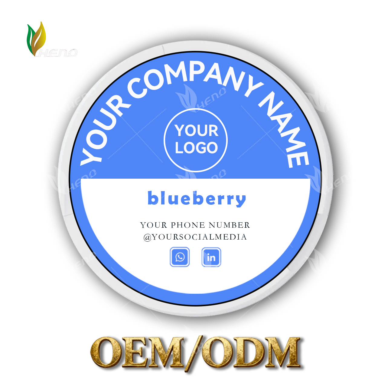 Cool Blueberry Nicotine Pouches